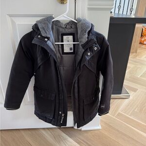 GAP Kids Black Jacket with Gray Interior